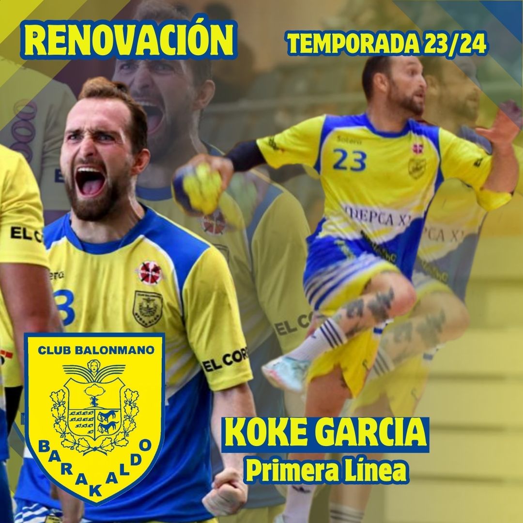 CBBarakaldo's tweet photo. 🔊 Renovación
Koke García continuará una temporada más como jugador del  equipo de Primera Nacional
💙💛💪 https://t.co/O0foTxGwua