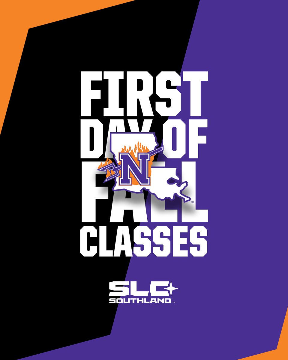 Happy first day of Fall classes to everyone at Northwestern State University! #EarnedEveryDay