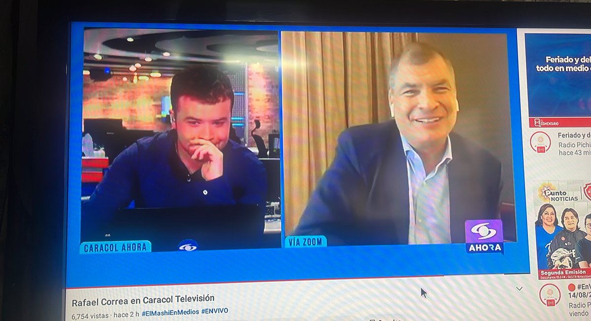 Anggiie_VC's tweet photo. Cc Rafita te piropea diciendo que eres un buen periodista 😁 @CaracolTV https://t.co/wEkRfY8Voy