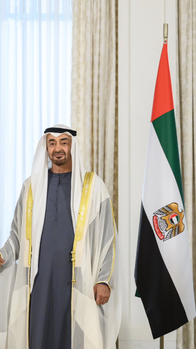 صاحب السمو الشيخ محمد بن زايد آل نهيان رئيس الدولة "حفظه الله" ♥️🇦🇪