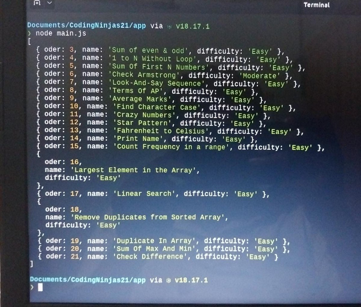 Random_guy_int's tweet photo. @CodingNinjasOff With questions like these???
fs https://t.co/VjPFkYO47Y