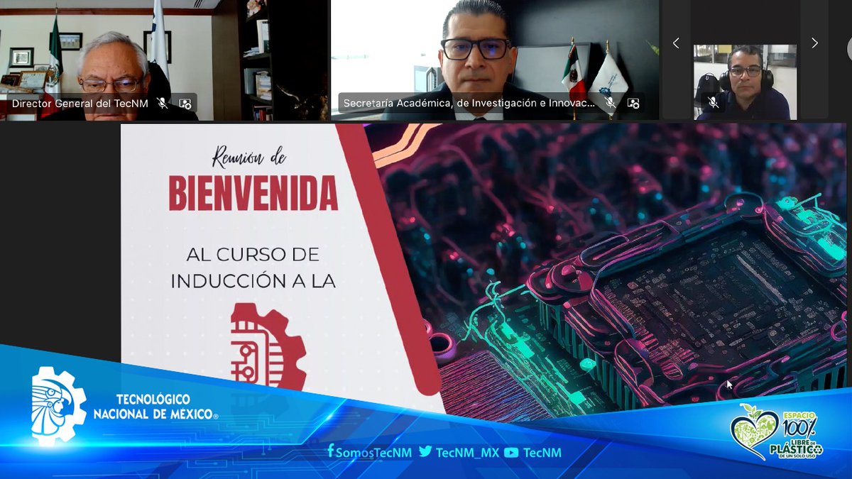 #ElTecNMInforma
Continuando los trabajos del programa de estudios de la Ingeniería en Semiconductores, se llevo a cabo el curso de inducción  para poner en contexto a los docentes de los institutos tecnológicos que la impartirán.