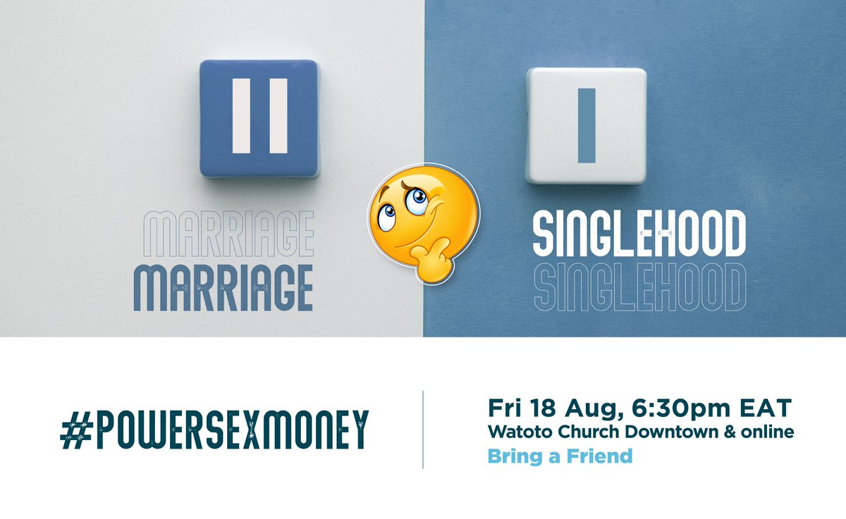 #PowerSexMoney returns this Friday, 18 Aug with a thrilling episode on marriage and singlehood. If you are looking for clarity about marriage or singlehood, hang out with us for some nuggets of wisdom from real people with real experiences.