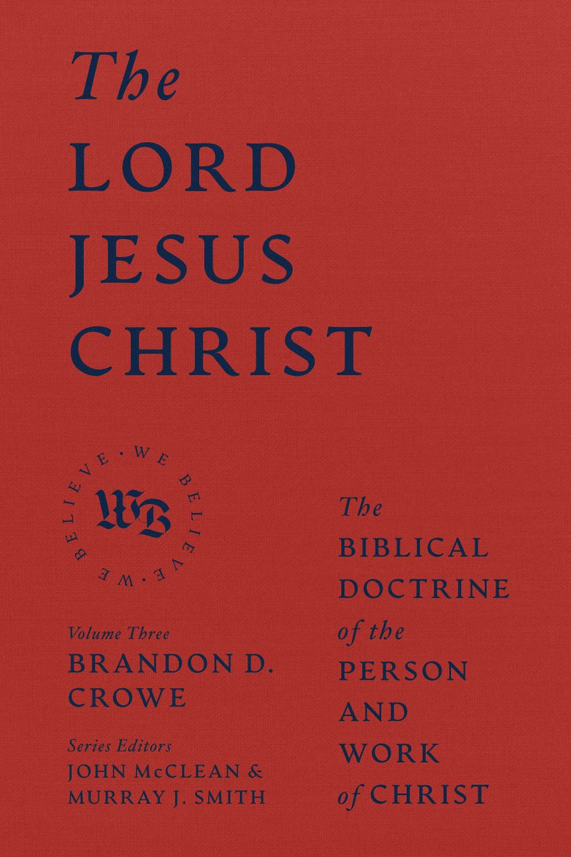 guiltgracepod's tweet photo. 🚨 GIVEAWAY 🚨

We're giving away Dr. Brandon Crowe of @WestminsterTS's new @LexhamPress book, "The Lord Jesus Christ!"

Follow and Retweet to enter.

Winner announced tonight at 6 PM PST! https://t.co/v3YGO8CsQD