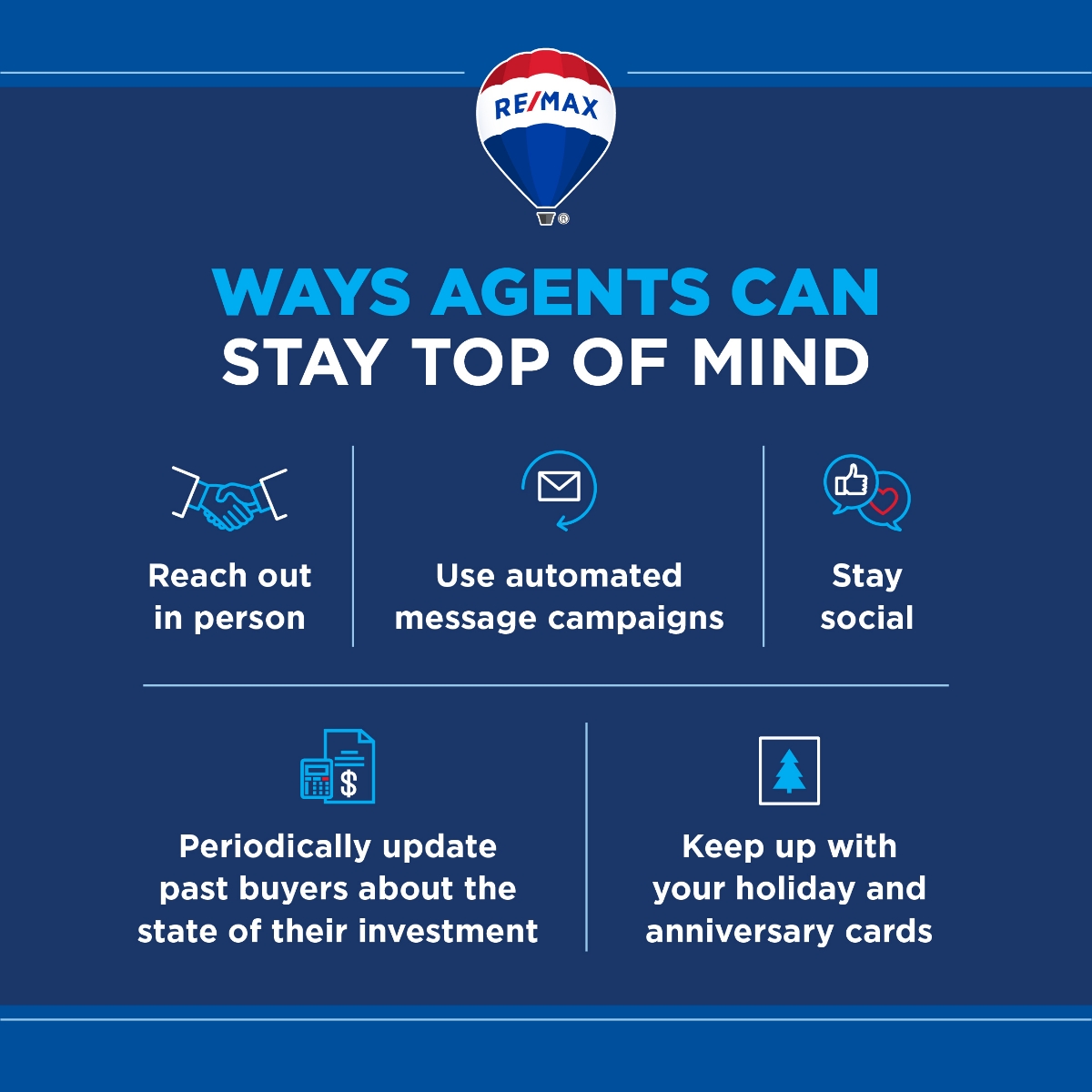 ekwilliams48's tweet image. How to be top of mind to your clients..
#signofsuccess 
#signofaREMAXagent