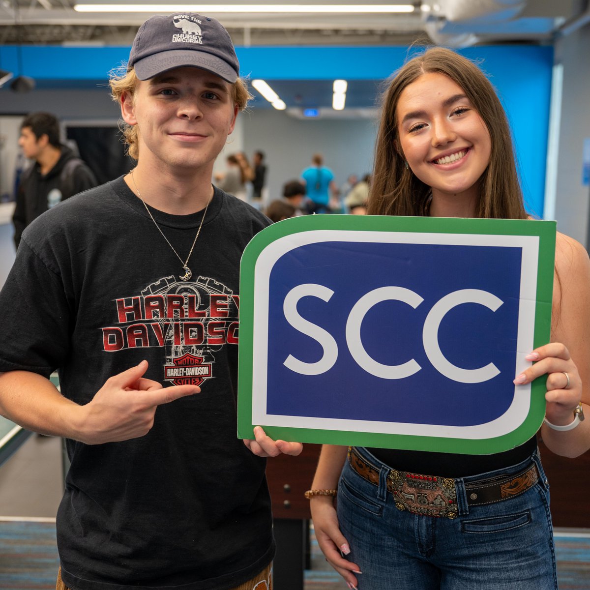 sccyourcollege's tweet photo. It's the most wonderful time of the year! Welcome back, Chasers! 💚💙

#dreamitchaseitliveit #scc #spartanburgcommunitycollege #spartanburgsc #embracethechase #lovewhereyoulearn #school #college https://t.co/YsUkeucJ8h