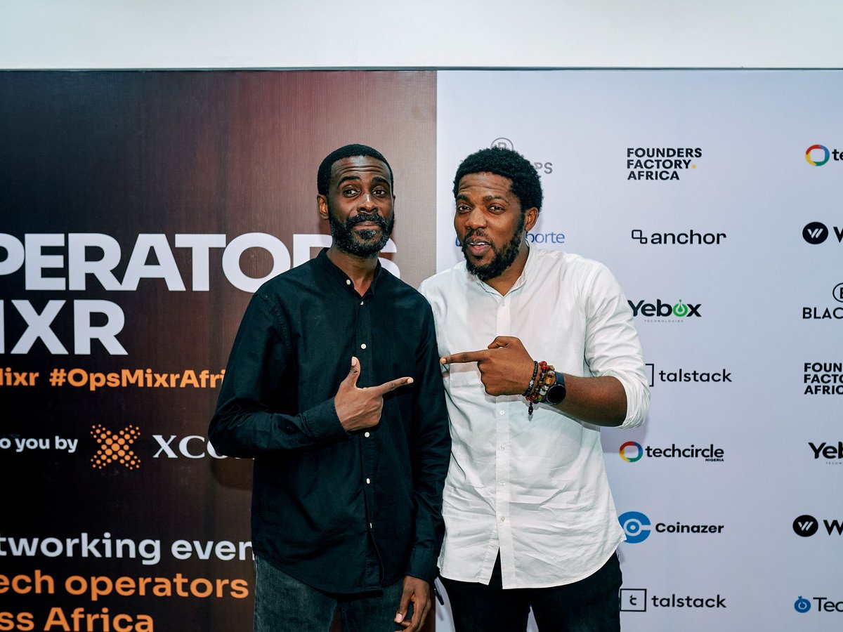 XConnectAfrica's tweet photo. More highlights from an evening to remember at Tech Operators Mixr

#OpsMixr #OperatorsMixrAfrica #BlackOps #FoundersFactoryAfrica #XConnect https://t.co/yXJaoQaJ12