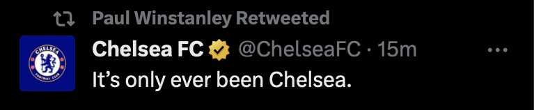 Chels_HQ's tweet photo. Here's someone very proud of the signing and certain reports were perhaps premature, well done to all of them. 👏 https://t.co/Gi7IdVK28U