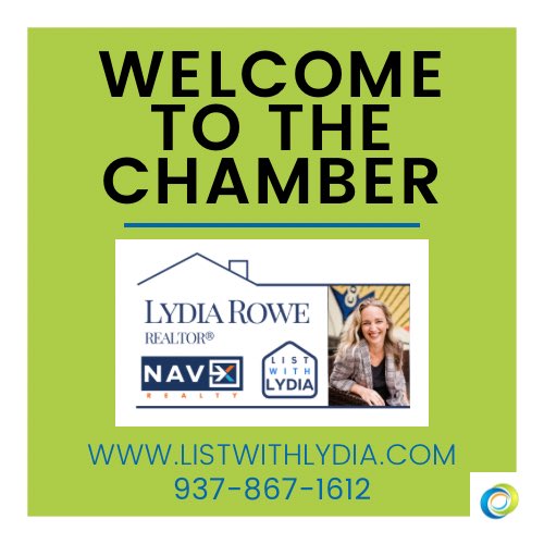 We are glad to have Realtor, Lydia Rowe, as a Chamber member! Lydia is a life long Tipp City resident who has found success and growth in her real estate business. Check out her social media pages and YouTube channel for tools to help you buy or sell a home in today’s market!