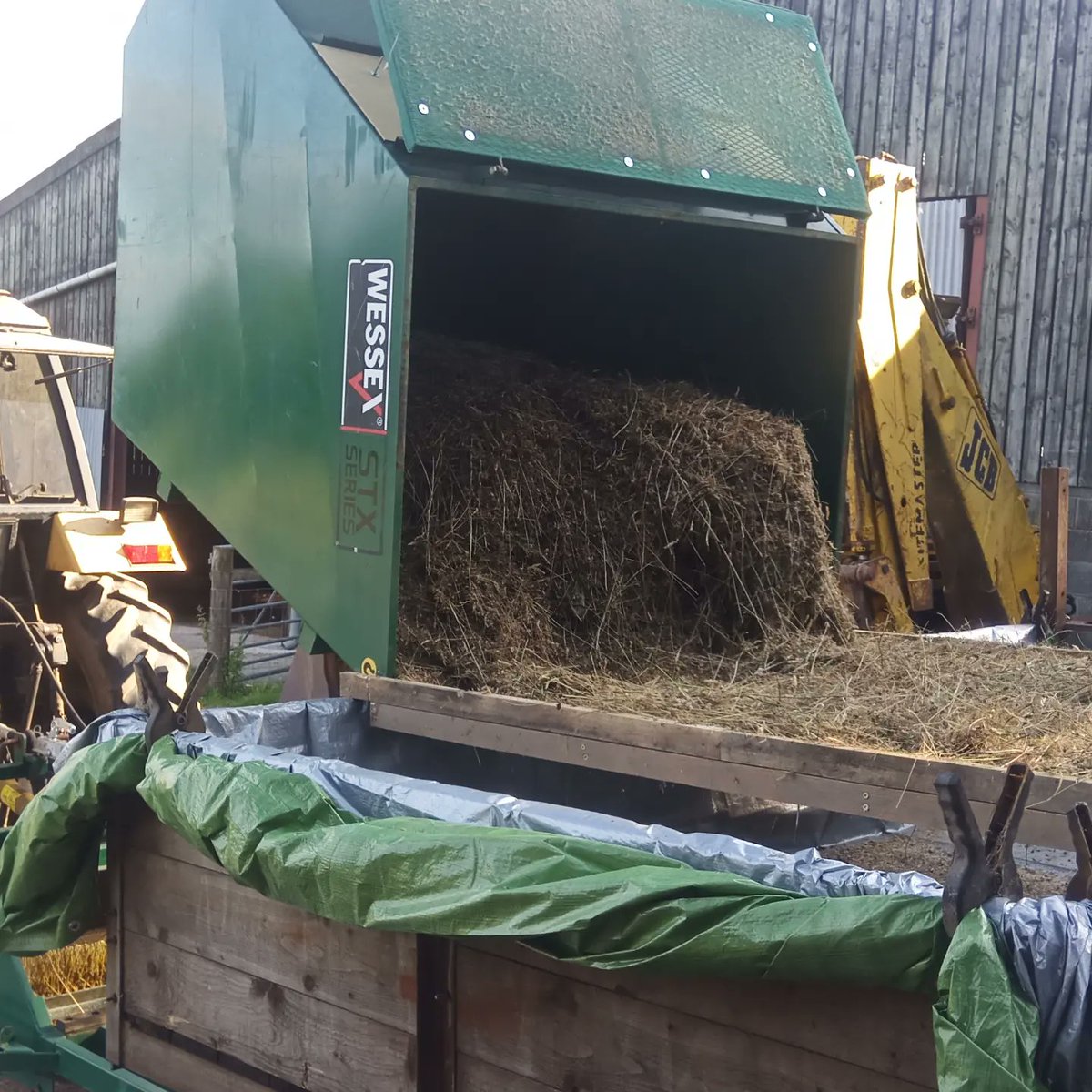 LloydNj's tweet photo. Wildflower seed harvesting on the farm to enhance other areas https://t.co/G0z6Yjo7td