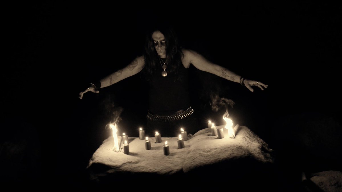 agoniarecords's tweet photo. A couple of stills from the upcoming HIEMS video. #hiems #blackmetal #strangerinawasteland https://t.co/pQwYrSHQW6
