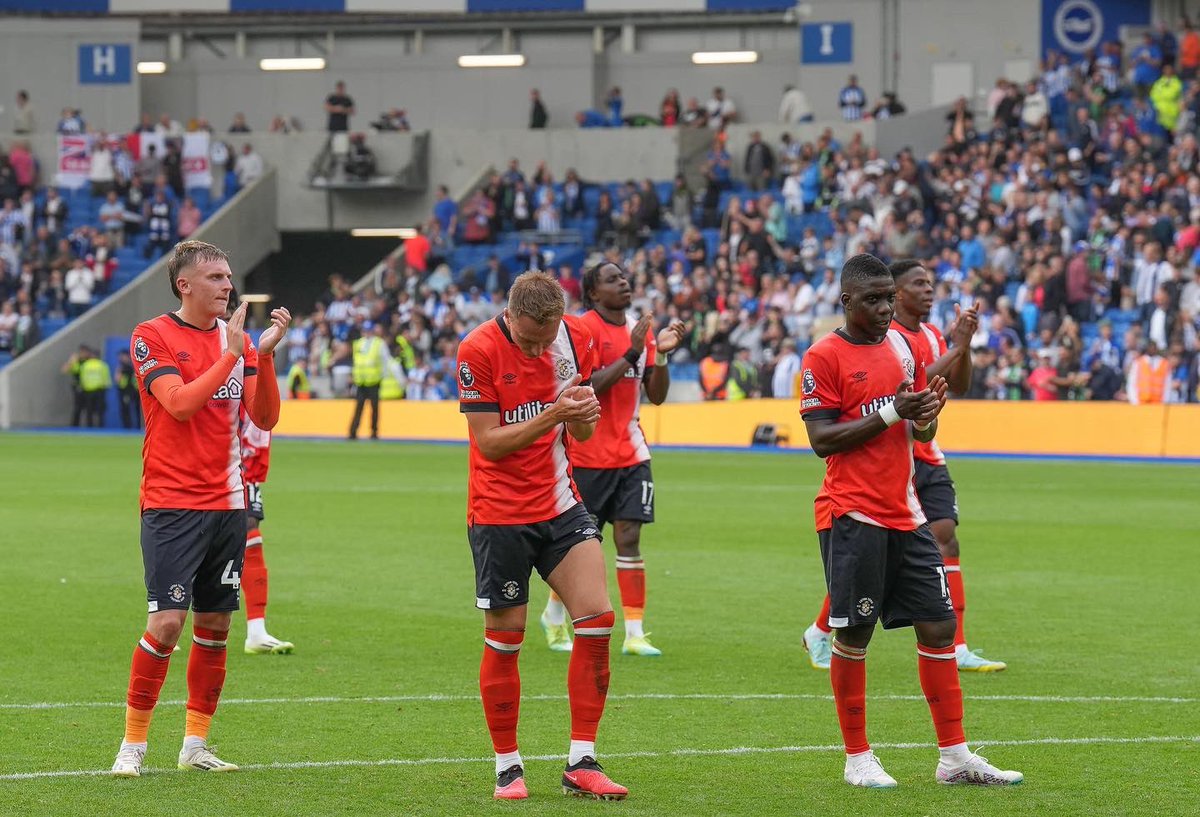 Chiedozie Ogbene (@edozieogbene) on Twitter photo We are still learning and I believe we will learn fast.
Positive day for most of us players making our premier league debut in the <a href="/LutonTown/">Luton Town FC</a> colours.
Well done to everyone involved!
Hugh Congratulations to <a href="/PellyRuddock/">Pelly Ruddock Mpanzu</a> on your unique accomplishment! ICONIC ๐ซ We are still learning and I believe we will learn fast.
Positive day for most of us players making our premier league debut in the <a href="/LutonTown/">Luton Town FC</a> colours.
Well done to everyone involved!
Hugh Congratulations to <a href="/PellyRuddock/">Pelly Ruddock Mpanzu</a> on your unique accomplishment! ICONIC ๐ซ