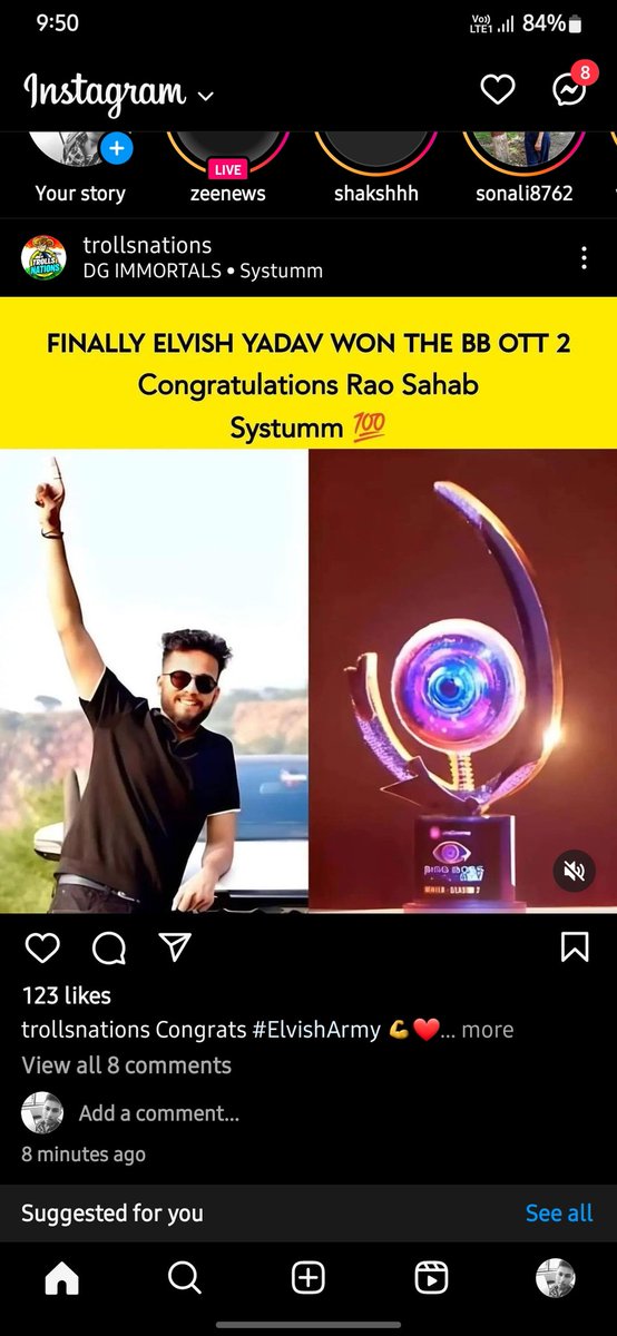 ultimatekhabar2's tweet photo. Elvish yadav winner history is created today. Wildcard winner 
#ElvishBBWinner
#ElvishYadav𓃵
#ElvishArmy𓃵
#ElvishYadav𓃵 https://t.co/uudbUQtvUC