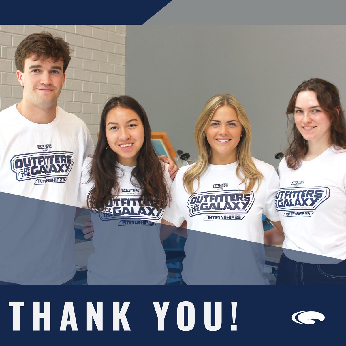 GGOutfitters's tweet photo. Farewell to this great group of interns that we had the pleasure of joining the G&amp;G team for the summer. Although we are sad to see you all leave, we are excited to see you all continue to grow and learn. Thank you for your hard work and we wish you all the best of luck! https://t.co/TfT212nPF3