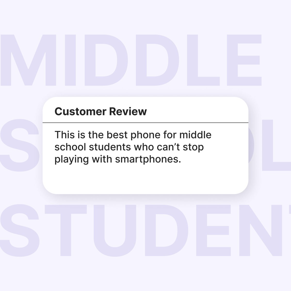 jethrocellphone's tweet image. With back-to-school around the corner, our internet-free phone means no distractions. Focus on what really matters: School and family. 
Parents love our SC490! 🤩
#JethroPhone #CustomerService #HappyCustomer #Review #BacktoSchool
