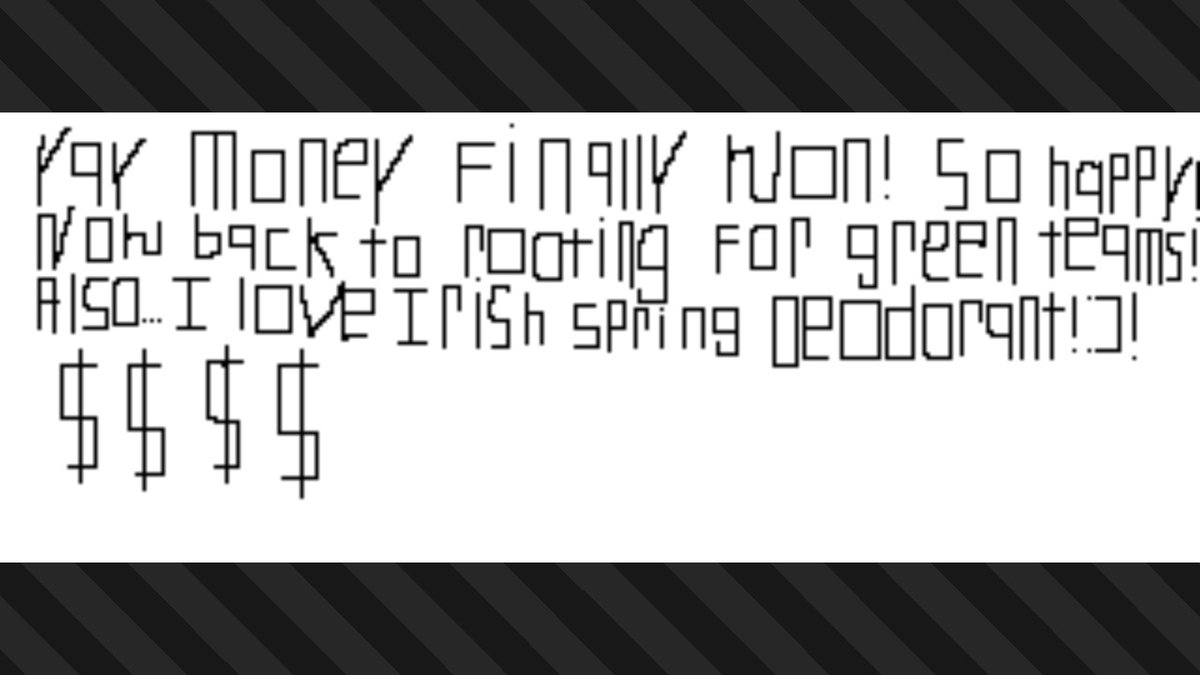 TheMoney2280's tweet photo. I'm so happy #TeamMoney finally won a Splatfest! :)! #Splatoon3 #NintendoSwitch https://t.co/wm2lZB6g03