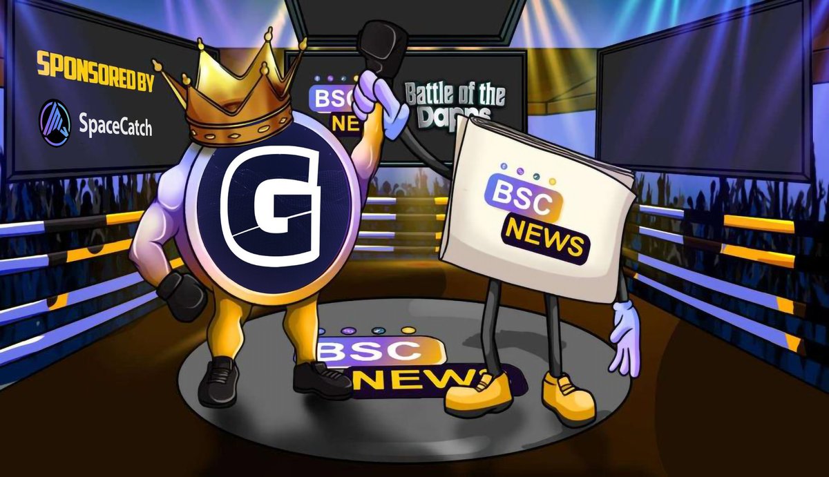 BSCNews's tweet photo. 🎉Congratulations to @GaiminIo for winning the third round. 🎉

See you in the Final of #battleofthedapps 🙋‍♂️

Sponsored by @spacecatch_io

#Gaming #crypto https://t.co/ksIYGr0GWk
