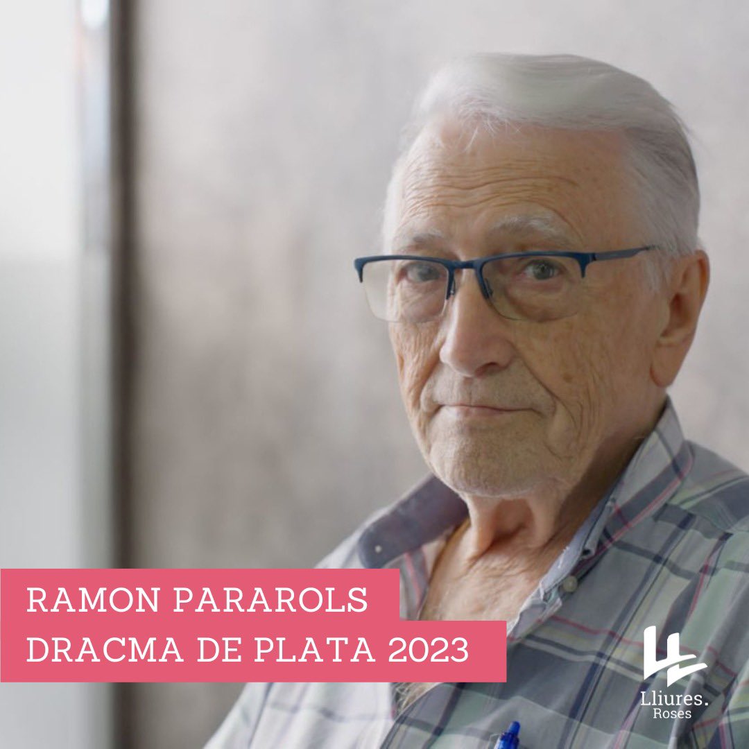 LliuresRoses's tweet photo. 🏅Ramon Pararols serà guardonat amb el Dracma de Plata de 2023.

Pararols va ser un dels fundadors de la Penya Blaugrana de Roses, i va ser-ne president durant més de 25 anys. https://t.co/lFEdOVxFB3