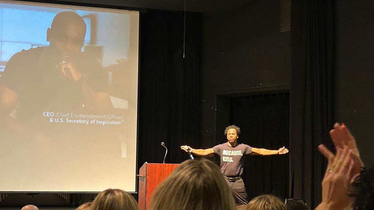 BellefonteASD's tweet image. Dr. Adolph Brown spoke to the Bellefonte Area SD, Bald Eagle SD, and CPI Staff this morning on the importance of teaching, creating relationships, “unpacking our backpacks,” and believing in our students and ourselves. 
It was a phenomenal presentation. Thank you, @adolphbrown 🙏