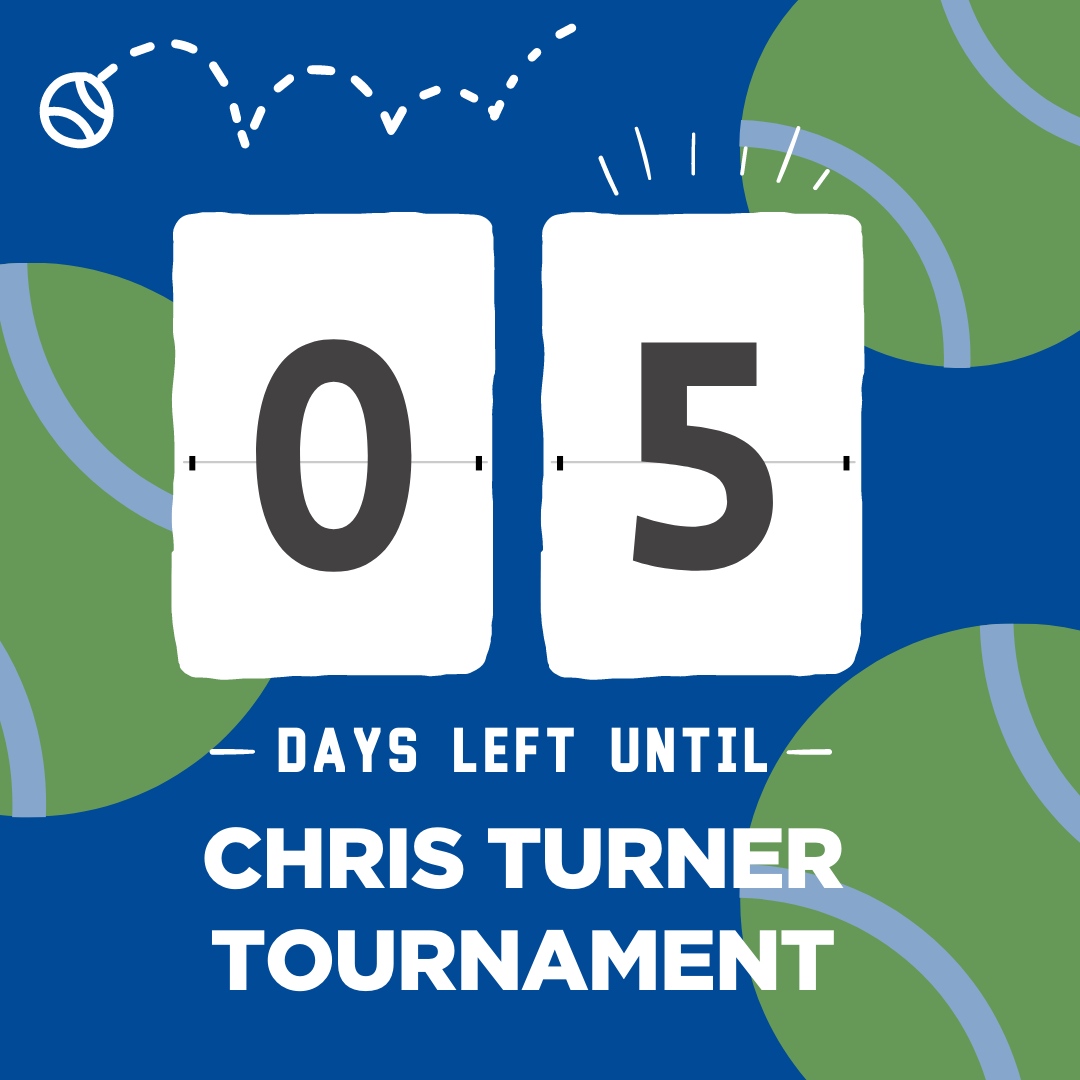 Only 5 days left before the Christ Turner Tennis Tournament is here! Make sure to sign up by AUG 17 to join us in some amazing tennis matches this Saturday! 

[Registration]
tennisedmonton.ca/tournaments

#tennis #tennisedmonton #tennissports #sports #yegsports