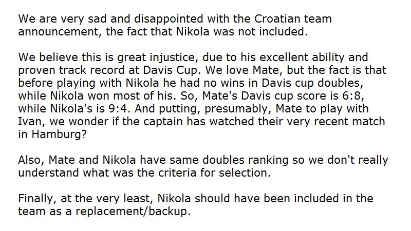 MekticPavicFans's tweet image. #Mektic #Pavic #DavisCup