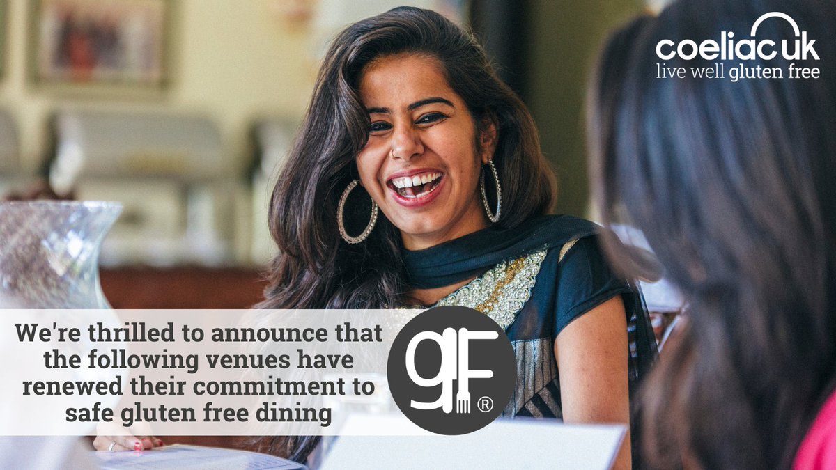 We are thrilled to announce that the following venues have renewed their GF Accreditation, reaffirming their commitment to providing safe gluten free options for those with coeliac disease:​
​
Cote
Dakhin, Glasgow
<a href="/rumwellfarmshop/">Rumwell Farm Shop</a>
​
Find more GFA venues: bit.ly/45nXnxZ