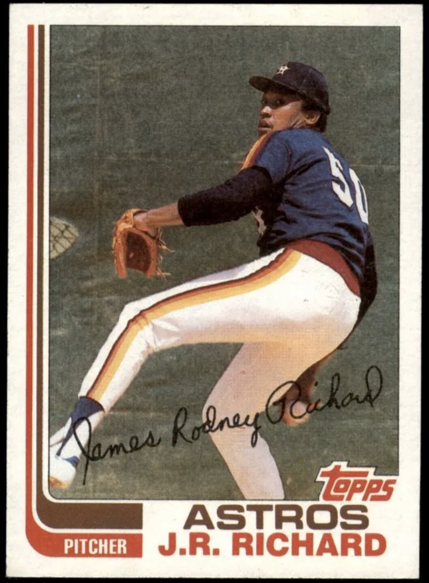 CardboardHistry's tweet photo. I often lament the lack of #CareerCapper cards, but the fact that everyone was hoping JR could return to ⚾️ enabled him to not only get a full complement of 1981 cards (capping his career), but also even a 1982 #Topps issue despite being on the DL all of ‘81. #DoneWayTooSoon https://t.co/JWsrI3k979