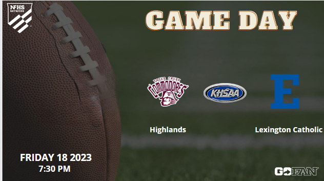 HighAffilliated's tweet photo. 🚨🏈It's GAMEDAY🚨🏈!!
Tates Creek vs. Eastern - LIVE Kentucky HS Football 2023 
📆 Friday, August 18
⏰7:30 PM
📺 https://t.co/75i1avsW9R

@athleticsEHS @eaglesfb @mykel_bradshaw
@CharlesMcGhee10 @JoshSallaberry2 @yaboyD3
@KvngLovelace @MatthewHanna04 @k_chitwood23 https://t.co/J2mLTrmloX