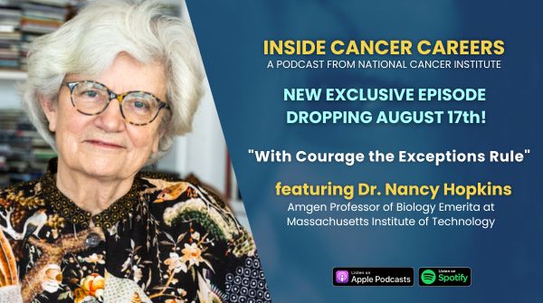 In this week's exclusive episode, we hear from Dr. Nancy Hopkins of @MIT on her amazing career in science and her courage to make change in gender equity. Subscribe & listen to her story wherever you hear podcasts! bit.ly/43NXeCE