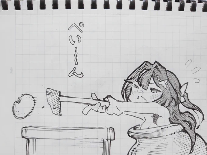 かわいい女の子を描きました。
#AZKiART 