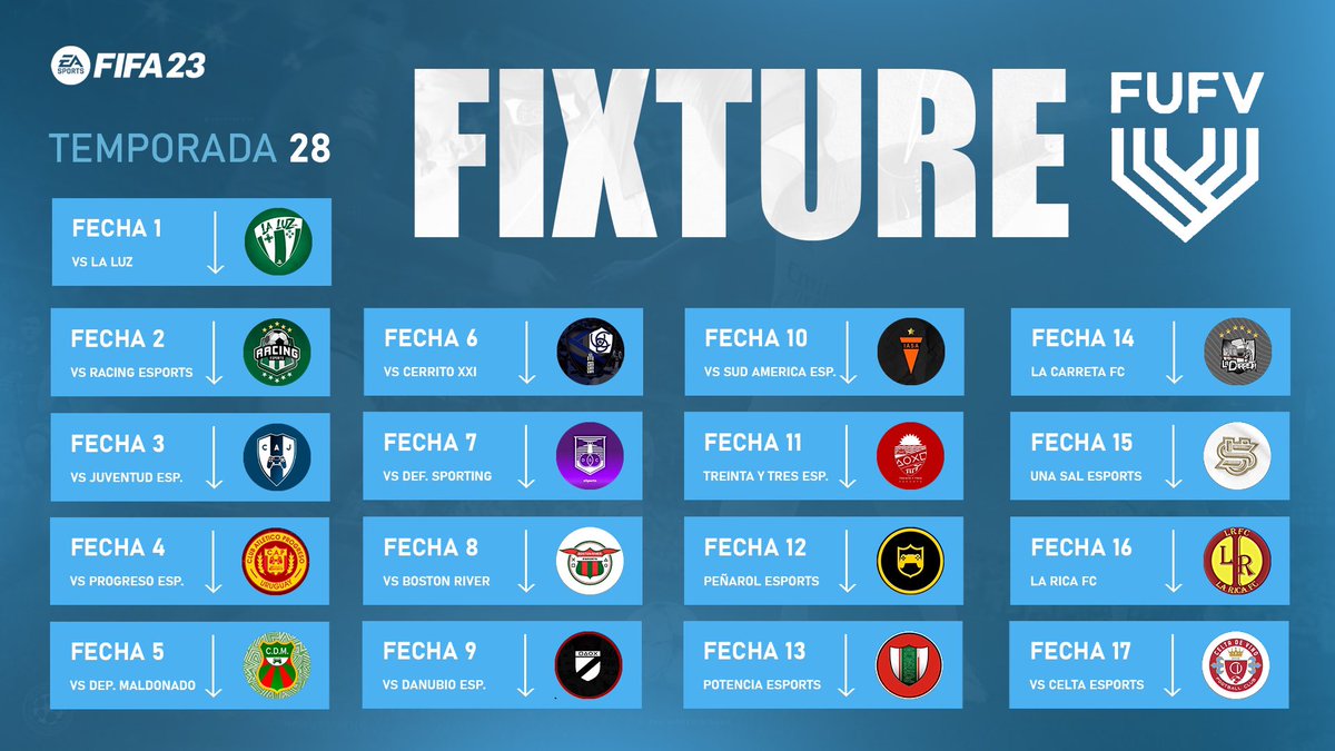 eSportsOriental's tweet photo. LLEGO FIXTURE!
Estas son las batallas que tiene que enfrentar oriental en la liga @AUDVesports 

Vamos a por todo muchachos, pelearemos cada una de las fechas como si fueran finales💪🏻🖤💙 https://t.co/pvNkWyvDI4