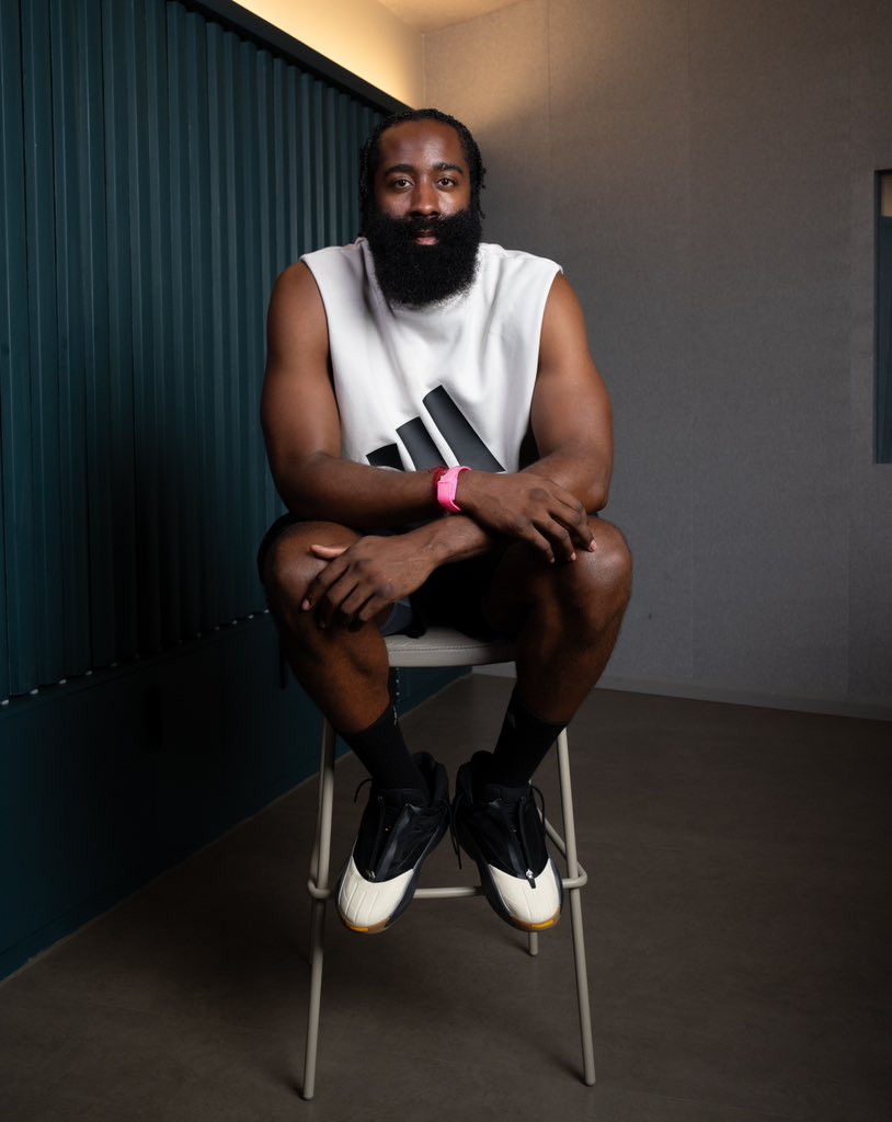 James Harden Suits Up at Bloomingdale's – WWD