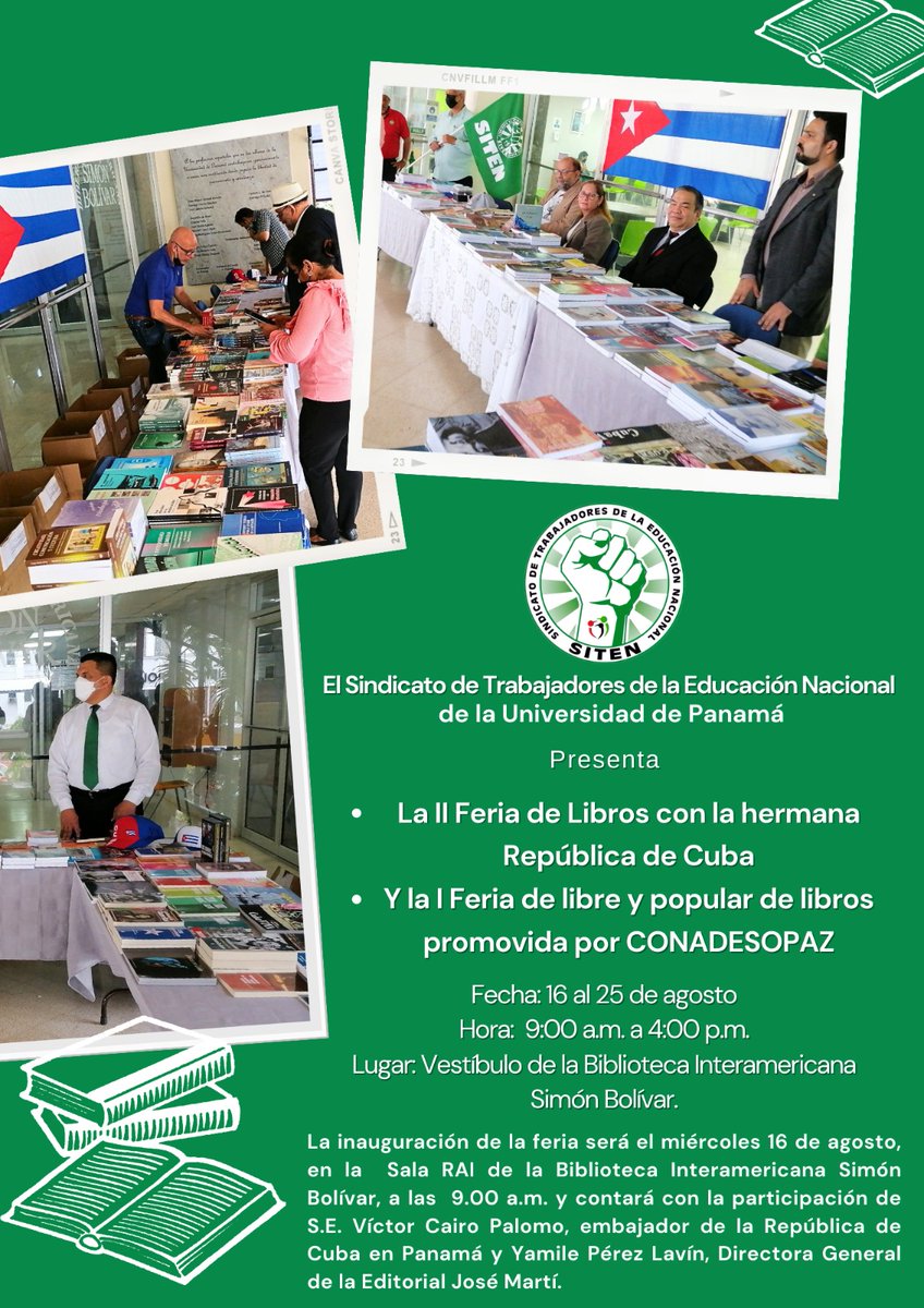 Será un honor presentar el libro
"El Movimiento de Países No Alineados:  fundamento, historia e identidad. Una visión cubana" escrito por el destacado diplomático cubano Abelardo Moreno. 

El evento tendrá lugar miércoles 16 de agosto a las 9 AM en la Universidad de #Panama.