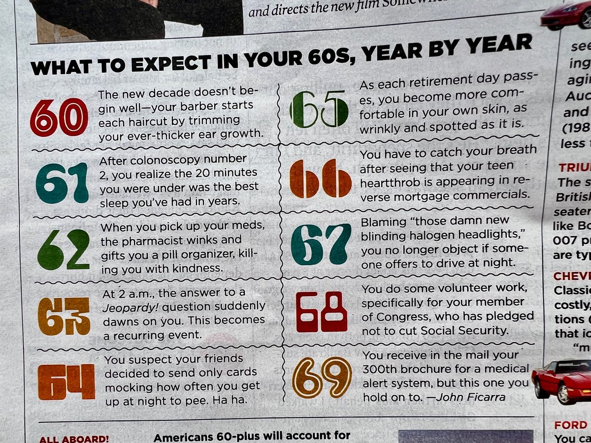 .@AARP: I know this was meant to be funny, but please reconsider the underlying #ageism in stereotyping the experiences and responses of people at particular ages in their lifespan as well as to trivialize them.