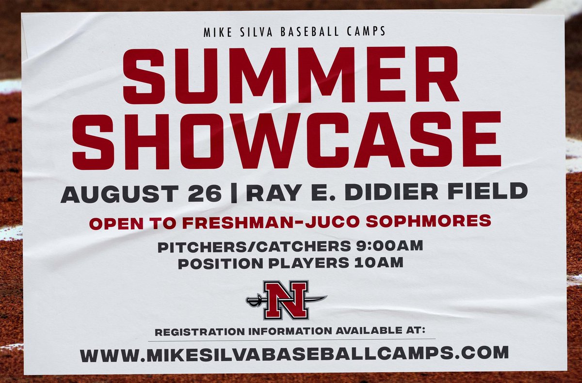 🚨 2 weeks out from our Summer Showcase! Sign up at mikesilvabaseballcamps.com 🚨