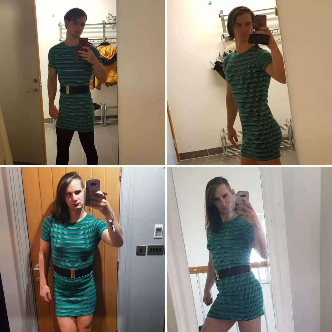 NordVulpine's tweet photo. 3 years on the 'mones 🎉 Here's to many many more 🏳‍⚧ I love this dress almost as much as I love myself 💜
.
#TransJoy #HRTiversary https://t.co/8tRbfuWIoa