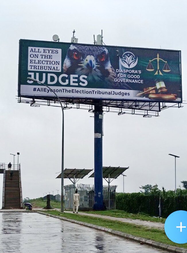 When did erecting Social Awareness billboards become a crime in Nigeria?

WHAT ARE THEY REALLY AFRAID OF?

Nigeria abandoned The Young. It is time the judges got back in the fight. All we do is ask for Justice. We are asking the judges of the court to uphold the Constitution ✊✊