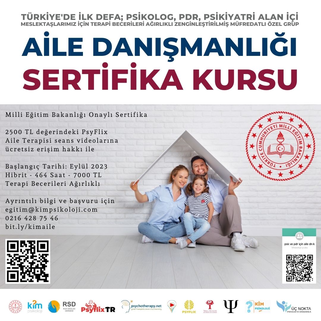 ruhsagligider's tweet photo. AİLE DANIŞMANLIĞI KURSU MEB ONAYLI SERTİFİKA - RUH SAĞLIĞI PROFESYONELLERİNE ÖZEL - İLK GRUP HEDİYELİ - SINIRLI KONTENJAN
Ayrıntılı bilgi ve başvuru için tıklayınız:
https://t.co/mEgCnNP8pA
Tüm katılıcılarımıza 2500 tl değerinde çift terapisi seans videolarına ücretsiz erişim https://t.co/W7t9rqBoVe
