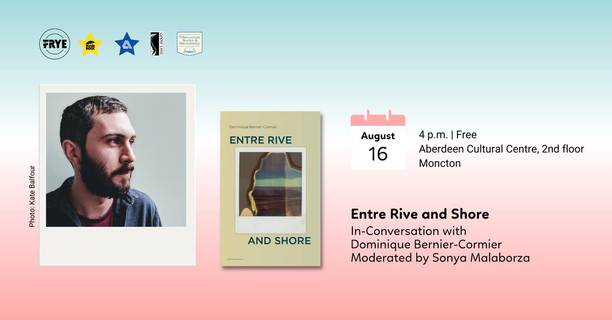 Dominique Bernier-Cormier (@dberniercormier) on Twitter photo hey #moncton come hear me geek out about poetry, translation, bilingualism and acadian identity with Sonya Malaborza this wednesday at <a href="/CentreAberdeen/">Centre culturel Aberdeen</a> hey #moncton come hear me geek out about poetry, translation, bilingualism and acadian identity with Sonya Malaborza this wednesday at <a href="/CentreAberdeen/">Centre culturel Aberdeen</a>