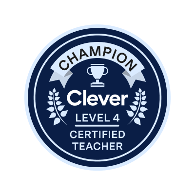 lanreadefope's tweet photo. I an a Certified Clever Level 4 Champion Teacher https://t.co/1qGKpzYqhb