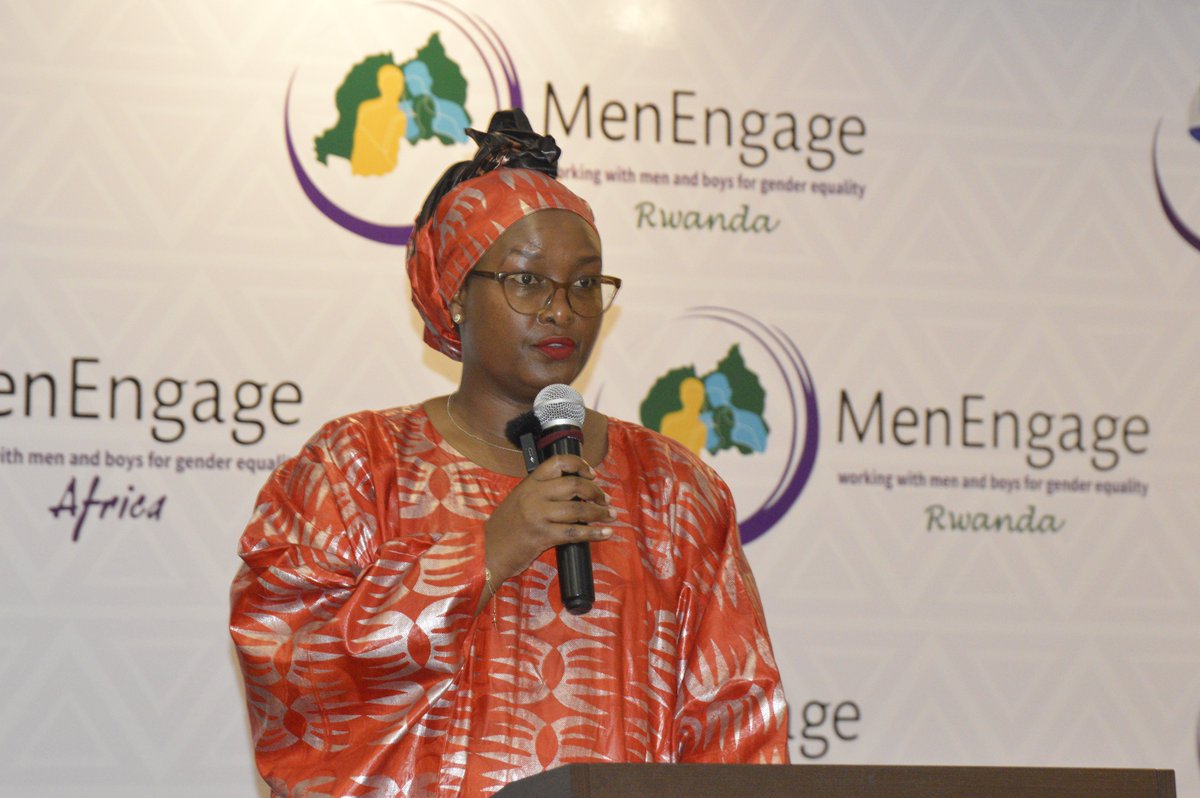 RwandaGender's tweet photo. Today, PS @MBatamuliza officiated the opening ceremony of the 3rd Men Engage Africa Symposium.

"This symposium will surely guide us on what is working in involving boys &amp; men as protagonists of gender &amp; social justice." she said

👉Read full speech here: https://t.co/s7GaPPxEin https://t.co/RKAzwV0K9L