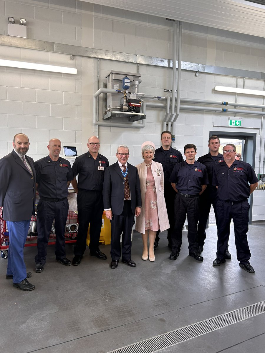 Oh to be the shortest guest amongst Lord Lieutenant, local MP, Southend Mayor, PFCC and Chief Fire Officer at the re-opening ceremony for the revamped, refurbished and re-equipped Shoeburyness Fire Station. On-call fire fighters wanted.