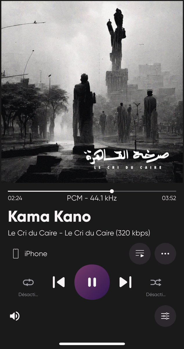 Emmanuel Bouchat (@emmanuelbouchat) on Twitter photo #NowPlaying <a href="/GasparClaus/">Gaspar Claus</a> Le Cri du Caire, incredible album! The interplay between Abdullah Miniawy’s sacred and profane voice and the instruments makes it completely unique. Definitely not « world music »…🔥🔥🔥🔥! #NowPlaying <a href="/GasparClaus/">Gaspar Claus</a> Le Cri du Caire, incredible album! The interplay between Abdullah Miniawy’s sacred and profane voice and the instruments makes it completely unique. Definitely not « world music »…🔥🔥🔥🔥!