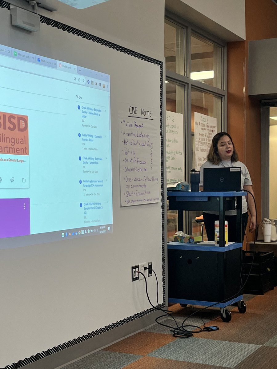 MariaSolGomez76's tweet photo. Thank @CBEBULLDOGS for inviting @SBISDML to share why Preview View Review is such a crucial content scaffold for our multilingual learners! @TecJulie @fernandoESL @YosetAltamirano https://t.co/KAJQtdBDqj