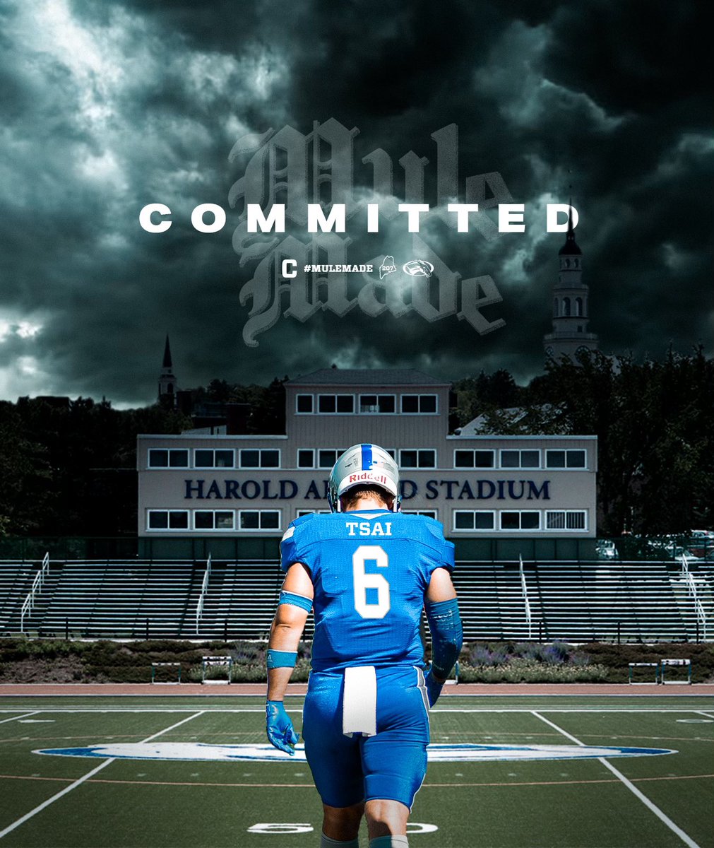 COMMITTED!!! I am proud to announce that I have committed to @Colby_Football ! I want to thank my family for supporting me and all the coaches that believed in me throughout the process! #MULEMADE 
@ColbyCoachCos @CoachSDwyer @westcoastpreps_ @CJacksonWCP @campocougfb @PGregorian