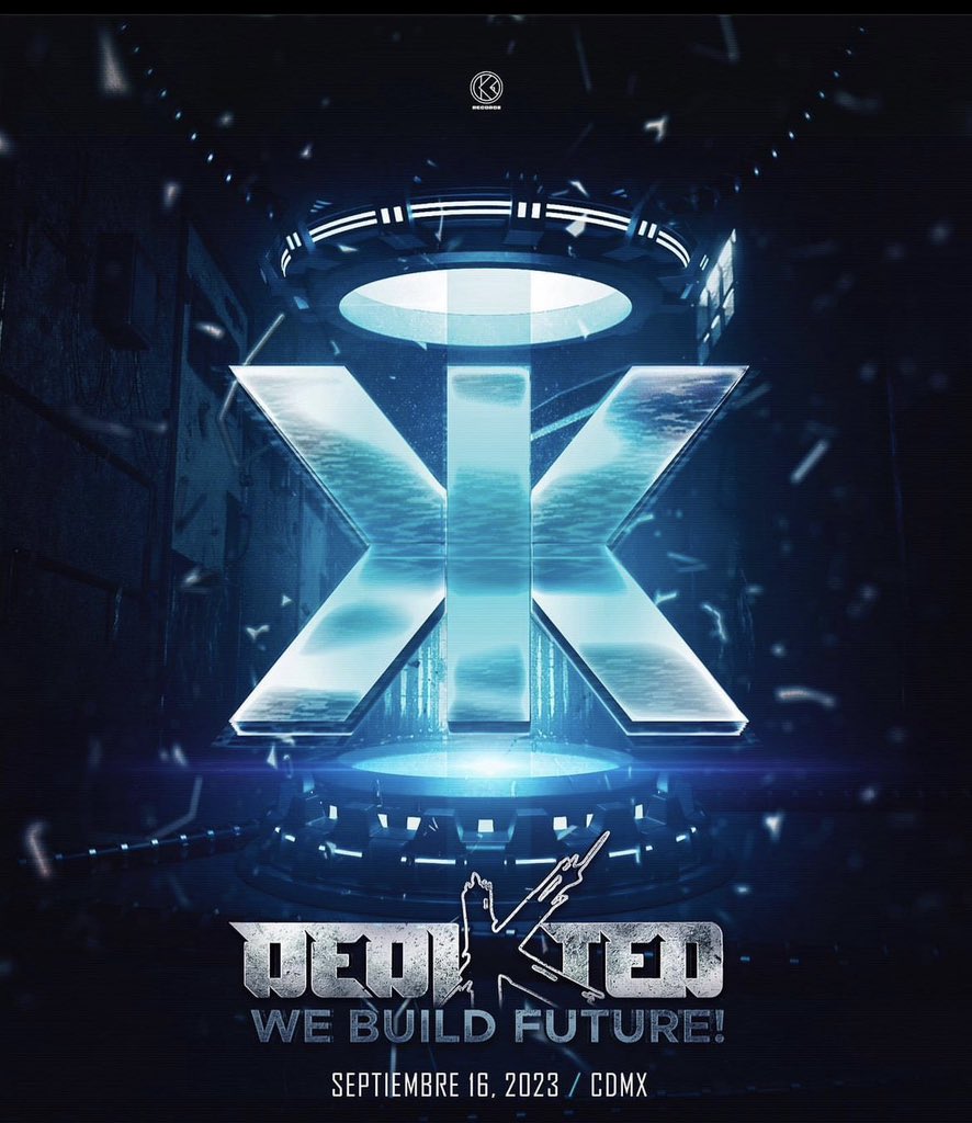 Mexico!!!! Nos vemos para el próximo mes, espero que estén listos por que el set los va dejar bien cansados 😈 usen code MAYDAY para un descuento dedikted-we-build-future.boletia.com