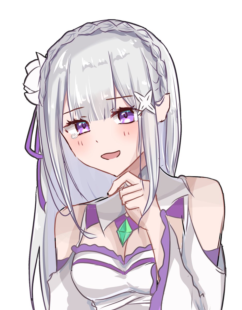 mochi_sakura07's tweet image. ふふって感じのエミリア
#リゼロ #エミリア