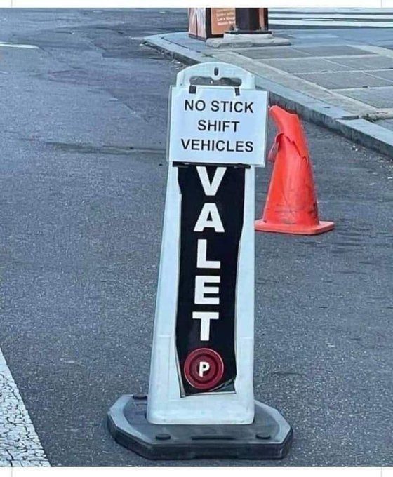 oh geez 🤦🏼&zwj;♀️ that&rsquo;s pretty sad, hire me I&rsquo;ll park them for you! https://t.co/Ko5sigBftC