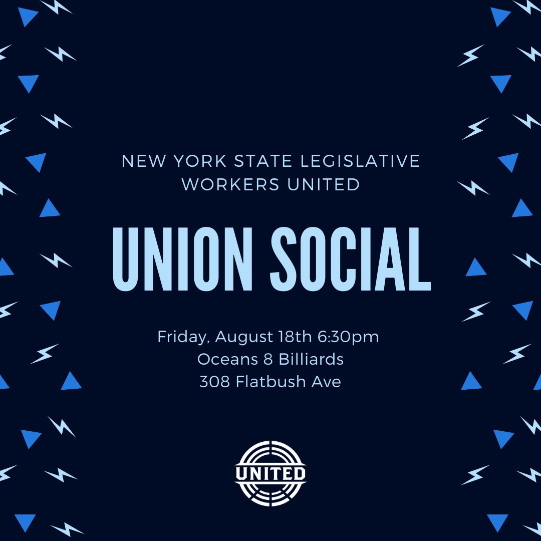 NYSLWU's tweet image. 📢📢 calling all NYC staffers! Join us this Friday to learn more about NYSLWU and get plugged into our organizing efforts!