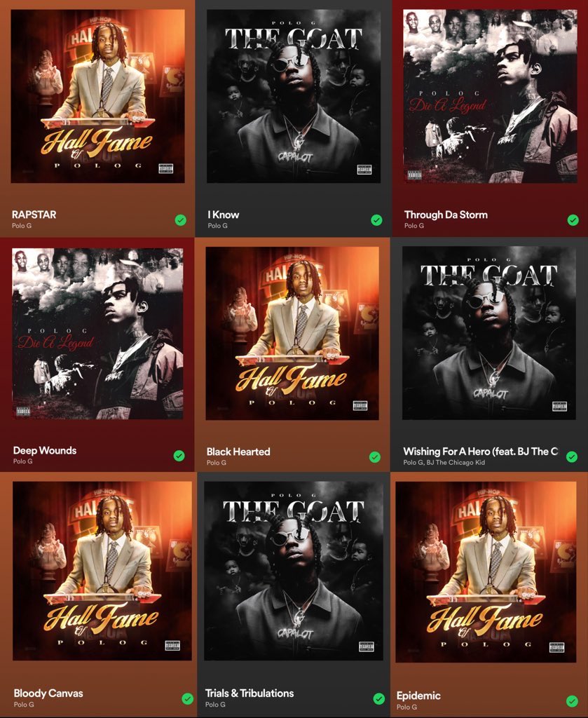 HipHopAllDayy's tweet image. When Polo G gets in his bag he is undoubtedly one of the most talented rappers of his generation 🔥🐐

HOOD POET has the potential to be a really special album. I know he’ll deliver.